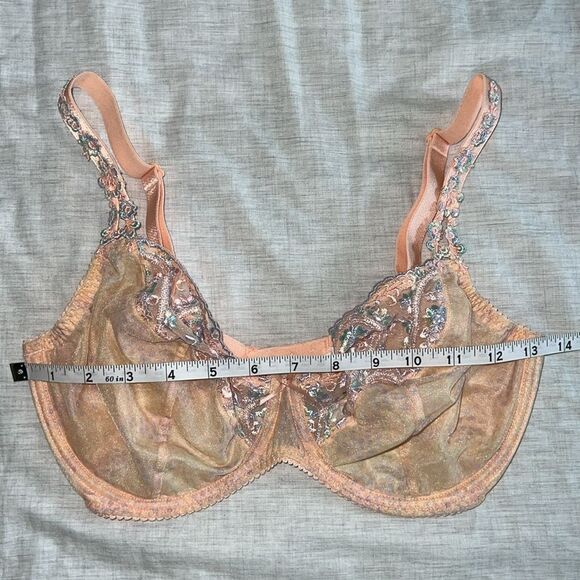Prima Donna Lace Balcony Bra Non Padded Size 32 DD - Picture 8 of 9